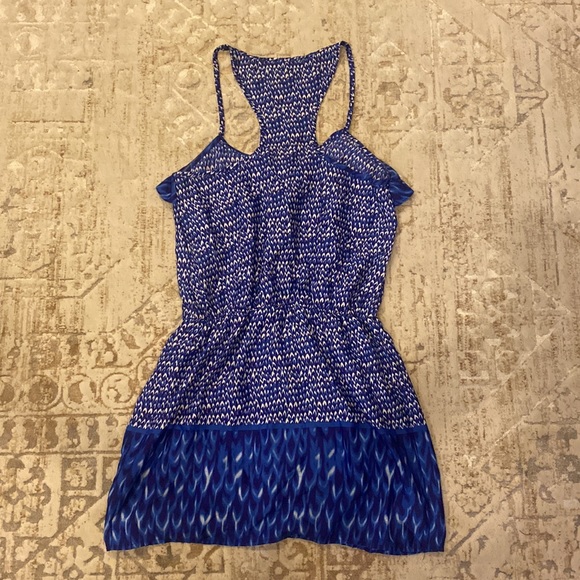 Blue Ruffle Dress - Picture 3 of 3